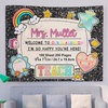 image:imageCHILLGENClassroom Wall Tapestry  Custom Notebook Wall Art For Boys Girls Kids Todders Back To School Decor For Playroom Classroom School Kindergarten Learning Tapestry Welcome Classroom Decor CLASSDS09CLASSDS14