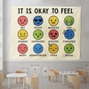 image:imageCHILLGENClassroom Wall Tapestry  Custom Notebook Wall Art For Boys Girls Kids Todders Back To School Decor For Playroom Classroom School Kindergarten Learning Tapestry Welcome Classroom Decor CLASSDS09CLASSDS08