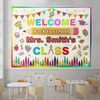 image:imageCHILLGENClassroom Wall Tapestry  Custom Notebook Wall Art For Boys Girls Kids Todders Back To School Decor For Playroom Classroom School Kindergarten Learning Tapestry Welcome Classroom Decor CLASSDS09CLASSDS04