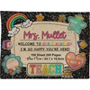 image:imageCHILLGENClassroom Wall Tapestry  Custom Notebook Wall Art For Boys Girls Kids Todders Back To School Decor For Playroom Classroom School Kindergarten Learning Tapestry Welcome Classroom Decor CLASSDS09CLASSDS14