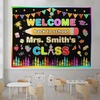 image:imageCHILLGENClassroom Wall Tapestry  Custom Notebook Wall Art For Boys Girls Kids Todders Back To School Decor For Playroom Classroom School Kindergarten Learning Tapestry Welcome Classroom Decor CLASSDS09CLASSDS05