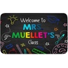 image:imageClassroom Rugs for Kid Kids Rugs for Bedroom Boys Colorful Crayon Carpet Class Kids Rugs for Playroom NonSlip Large Classroom Rug Soft Teacher Rug Welcome to Clasroom MatColorful Name
