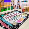 image:imageClassroom Rugs for Kid Kids Rugs for Bedroom Boys Colorful Crayon Carpet Class Kids Rugs for Playroom NonSlip Large Classroom Rug Soft Teacher Rug Welcome to Clasroom MatNotebookstyle 03