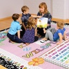 image:imageClassroom Rugs for Kid Kids Rugs for Bedroom Boys Colorful Crayon Carpet Class Kids Rugs for Playroom NonSlip Large Classroom Rug Soft Teacher Rug Welcome to Clasroom MatFloral