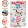 image:imageClassroom Rugs for Kid Kids Rugs for Bedroom Boys Colorful Crayon Carpet Class Kids Rugs for Playroom NonSlip Large Classroom Rug Soft Teacher Rug Welcome to Clasroom MatReading