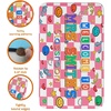 image:imageClassroom Rugs for Kid Kids Rugs for Bedroom Boys Colorful Crayon Carpet Class Kids Rugs for Playroom NonSlip Large Classroom Rug Soft Teacher Rug Welcome to Clasroom MatCute Smiley Face Pink