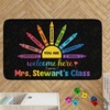 image:imageClassroom Rugs for Kid Kids Rugs for Bedroom Boys Colorful Crayon Carpet Class Kids Rugs for Playroom NonSlip Large Classroom Rug Soft Teacher Rug Welcome to Clasroom MatColorful Crayson  Black
