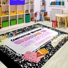 image:imageClassroom Rugs for Kid Kids Rugs for Bedroom Boys Colorful Crayon Carpet Class Kids Rugs for Playroom NonSlip Large Classroom Rug Soft Teacher Rug Welcome to Clasroom MatNotebook Lovely