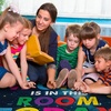 image:imageClassroom Rugs for Kid Kids Rugs for Bedroom Boys Colorful Crayon Carpet Class Kids Rugs for Playroom NonSlip Large Classroom Rug Soft Teacher Rug Welcome to Clasroom MatSpace