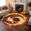 image:imageCustom 3D Effect Printed Christmas Round Rug Christmas Tree Round Mat Welcome Rug Indoor Decor Christmas Decor New Home Gifts Personalized Round Mat Holiday Illusion Carpet A17A19