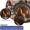 image:imageCustom 3D Effect Printed Christmas Round Rug Christmas Tree Round Mat Welcome Rug Indoor Decor Christmas Decor New Home Gifts Personalized Round Mat Holiday Illusion Carpet A17A18