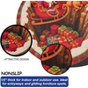 image:imageCustom 3D Effect Printed Christmas Round Rug Christmas Tree Round Mat Welcome Rug Indoor Decor Christmas Decor New Home Gifts Personalized Round Mat Holiday Illusion Carpet A17A15