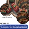 image:imageCustom 3D Effect Printed Christmas Round Rug Christmas Tree Round Mat Welcome Rug Indoor Decor Christmas Decor New Home Gifts Personalized Round Mat Holiday Illusion Carpet A17A9