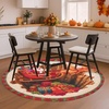 image:imageCustom 3D Effect Printed Christmas Round Rug Christmas Tree Round Mat Welcome Rug Indoor Decor Christmas Decor New Home Gifts Personalized Round Mat Holiday Illusion Carpet A17A15
