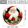 image:imageCustom 3D Effect Printed Christmas Round Rug Christmas Tree Round Mat Welcome Rug Indoor Decor Christmas Decor New Home Gifts Personalized Round Mat Holiday Illusion Carpet A17A11
