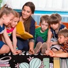 image:imageCustom Bookshelf Rug Classroom Library Rugs  Reading Rug for Classroom Today a Reader Tomorrow a Leader Rugs Cozy Class Decor Motivational Carpet Mat for Kids Teachers LibraryStyle 4