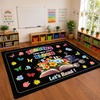 image:imageCustom Bookshelf Rug Classroom Library Rugs  Reading Rug for Classroom Today a Reader Tomorrow a Leader Rugs Cozy Class Decor Motivational Carpet Mat for Kids Teachers LibraryYour Mind Bloom