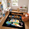image:imageCustom Bookshelf Rug Classroom Library Rugs  Reading Rug for Classroom Today a Reader Tomorrow a Leader Rugs Cozy Class Decor Motivational Carpet Mat for Kids Teachers LibraryAdventure