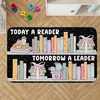 image:imageCustom Bookshelf Rug Classroom Library Rugs  Reading Rug for Classroom Today a Reader Tomorrow a Leader Rugs Cozy Class Decor Motivational Carpet Mat for Kids Teachers LibraryStyle 4