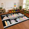 image:imageCustom Bookshelf Rug Classroom Library Rugs  Reading Rug for Classroom Today a Reader Tomorrow a Leader Rugs Cozy Class Decor Motivational Carpet Mat for Kids Teachers LibraryStyle 4