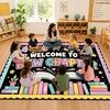 image:imageCustom Bookshelf Rug Classroom Library Rugs  Reading Rug for Classroom Today a Reader Tomorrow a Leader Rugs Cozy Class Decor Motivational Carpet Mat for Kids Teachers LibraryStyle 7