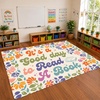 image:imageCustom Bookshelf Rug Classroom Library Rugs  Reading Rug for Classroom Today a Reader Tomorrow a Leader Rugs Cozy Class Decor Motivational Carpet Mat for Kids Teachers LibraryA Good Day To