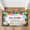 image:imageCustom Classroom Doormat Personlized Name Teacher Doormat Cute Notebook Classroom Mat Back to School Clasroom Decor Teacher GiftsColorful Note Mats