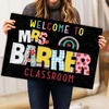 image:imageCustom Classroom Doormat Personlized Name Teacher Doormat Cute Notebook Classroom Mat Back to School Clasroom Decor Teacher GiftsCustom Name01
