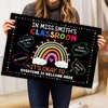 image:imageCustom Classroom Doormat Personlized Name Teacher Doormat Cute Notebook Classroom Mat Back to School Clasroom Decor Teacher GiftsIts Okay Class Mats