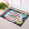 image:imageCustom Classroom Doormat Personlized Name Teacher Doormat Cute Notebook Classroom Mat Back to School Clasroom Decor Teacher GiftsNotebook Matstyle 2