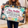 image:imageCustom Classroom Doormat Personlized Name Teacher Doormat Cute Notebook Classroom Mat Back to School Clasroom Decor Teacher GiftsNotebook Matstyle 3