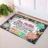 image:imageCustom Classroom Doormat Personlized Name Teacher Doormat Cute Notebook Classroom Mat Back to School Clasroom Decor Teacher GiftsNotebook Matstyle 3