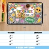 image:imageCustom Composition Notebook Classroom Rugs for Kids Kids Rugs for Bedroom Boys Pastel Rug for Classroom NonSlip Large Classroom Rug Back to School Style 2 x 3 RectangularComposition 2