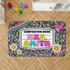 image:imageCustom Composition Notebook Classroom Rugs for Kids Kids Rugs for Bedroom Boys Pastel Rug for Classroom NonSlip Large Classroom Rug Back to School Style 2 x 3 RectangularComposition 4