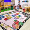 image:imageCustom Composition Notebook Classroom Rugs for Kids Kids Rugs for Bedroom Boys Pastel Rug for Classroom NonSlip Large Classroom Rug Back to School Style 2 x 3 RectangularClipboard Style