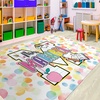 image:imageCustom Composition Notebook Classroom Rugs for Kids Kids Rugs for Bedroom Boys Pastel Rug for Classroom NonSlip Large Classroom Rug Back to School Style 2 x 3 RectangularAlphabet Letter