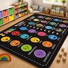 image:imageCustom Composition Notebook Classroom Rugs for Kids Kids Rugs for Bedroom Boys Pastel Rug for Classroom NonSlip Large Classroom Rug Back to School Style 2 x 3 RectangularFeeling 2