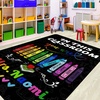 image:imageCustom Composition Notebook Classroom Rugs for Kids Kids Rugs for Bedroom Boys Pastel Rug for Classroom NonSlip Large Classroom Rug Back to School Style 2 x 3 RectangularCrayon