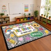 image:imageCustom Composition Notebook Classroom Rugs for Kids Kids Rugs for Bedroom Boys Pastel Rug for Classroom NonSlip Large Classroom Rug Back to School Style 2 x 3 RectangularComposition 2