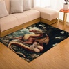 image:imageCustom Dragon Rugs for Living Room  Dragon Area Rug Washable Soft NonSlip Dragon Magical Fantasy Dragon Area Rug Dragon Carpet Bedroom Decor Dragon Rug 11 2x3ft3x5ft4x6ft5x8ftDragon Rug 02
