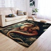 image:imageCustom Dragon Rugs for Living Room  Dragon Area Rug Washable Soft NonSlip Dragon Magical Fantasy Dragon Area Rug Dragon Carpet Bedroom Decor Dragon Rug 11 2x3ft3x5ft4x6ft5x8ftDragon Rug 02