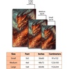image:imageCustom Dragon Rugs for Living Room  Dragon Area Rug Washable Soft NonSlip Dragon Magical Fantasy Dragon Area Rug Dragon Carpet Bedroom Decor Dragon Rug 11 2x3ft3x5ft4x6ft5x8ftDragon Rug 12