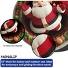 image:imageCustom Round Christmas Area Rug Personalized Christmas Round Carpet Cozy 3D Effect Printed Outdoor Indoor Decor Area Rug NonSlip Rug for Living Room Bedroom Dining Room Decor D22D10
