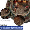 image:imageCustom Round Christmas Area Rug Personalized Christmas Round Carpet Cozy 3D Effect Printed Outdoor Indoor Decor Area Rug NonSlip Rug for Living Room Bedroom Dining Room Decor D22D1