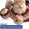 image:imageCustom Round Christmas Area Rug Personalized Christmas Round Carpet Cozy 3D Effect Printed Outdoor Indoor Decor Area Rug NonSlip Rug for Living Room Bedroom Dining Room Decor D22D16