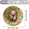 image:imageCustom Round Christmas Area Rug Personalized Christmas Round Carpet Cozy 3D Effect Printed Outdoor Indoor Decor Area Rug NonSlip Rug for Living Room Bedroom Dining Room Decor D22D20