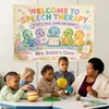 image:imageCustom Speech Therapy Tapestry Personalized SLP Classroom Wall Decor Welcome to Speech Therapy Banner for Speech Therapist Special Education Preschool Elementary Classroom Decorations 26