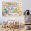 image:imageCustom Speech Therapy Tapestry Personalized SLP Classroom Wall Decor Welcome to Speech Therapy Banner for Speech Therapist Special Education Preschool Elementary Classroom Decorations 26