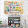 image:imageCustom Speech Therapy Tapestry Personalized SLP Classroom Wall Decor Welcome to Speech Therapy Banner for Speech Therapist Special Education Preschool Elementary Classroom Decorations 26