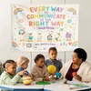 image:imageCustom Speech Therapy Tapestry Personalized SLP Classroom Wall Decor Welcome to Speech Therapy Banner for Speech Therapist Special Education Preschool Elementary Classroom Decorations 22